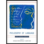 Philosophy of Language : The Central Topics