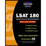 LSAT 180-2004 Edition