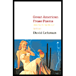 Great American Prose Poems