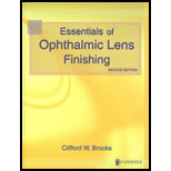 Essentials of Ophthalmic Lens Finishing