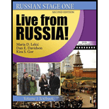 Russian Stage One: Live From Russia: Volume 1 - With Workbook, CD's and DVD