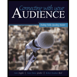 Connecting with Your Audience : Making Public Speaking Matter