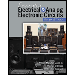 Experiments in Electrical and Analog Electronic Circuits