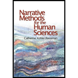 Narrative Methods for the Human Sciences