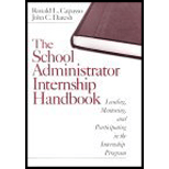 School Administrator Internship Handbook: Leading, Mentoring, and Participating in the Internship Program