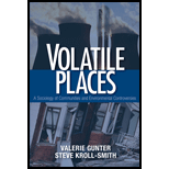 Volatile Places: Sociology of Communities and Environmental Controversies
