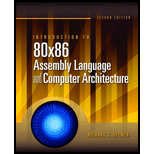 Introduction to 80x86 Assembly Language and Computer Architecture