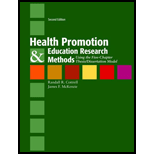 Health Promotion and Education Research Methods: Using the Five Chapter Thesis/Dissertation Model