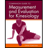 Companion Guide to Measurement and Evaluation for Kinesiology