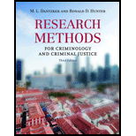 Research Methods For Criminology And Criminal Justice