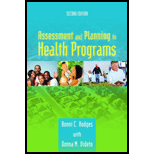 Assessment and Planning in Health Programs