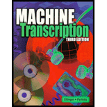 Machine Transcription : Applied Language Skills
