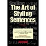 Art of Styling Sentences