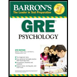 Barron's GRE Psychology