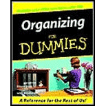 Organizing for Dummies (Paperback)