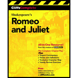Cliffs Complete Shakespeare's Romeo and Juliet