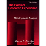 Political Research Experience : Readings and Analysis