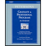 Graduate and Professional Programs Book 1