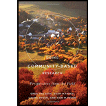 Doing Community-Based Research: Perspectives from the Field