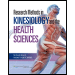 Research Methods in Kinesiology and Health Sciences - With Access
