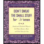 Don't Sweat Small Stuff for Women (Paperback)