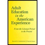 Adult Education in American Experience