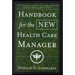 Handbook for New Health Care Manager