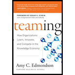 Teaming: How Organizations Learn, Innovate, and Compete in the Knowledge Economy