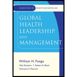 Global Health Leadership and Management