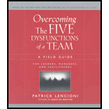Overcoming Five Dysfunctions of a Team