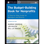 Budget-Building Book for Nonprofits: A Step-by-Step Guide for Managers and Boards - With CD