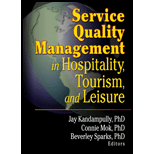 Service Quality Management in Hospitality, Tourism, and Leisure