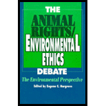 Animal Rights / Environmental Ethics Debate