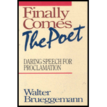 Finally Comes the Poet: Daring Speech for Proclamation (Paperback)