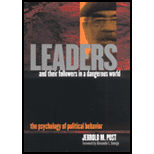 Leaders and Their Followers in a Dangerous World: Psychology of Political Behavior