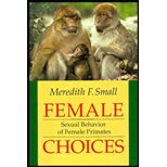 Female Choices : Sexual Behavior of Female Primates