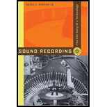 Sound Recording