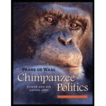 Chimpanzee Politics (25Th Anniv.Ed.)