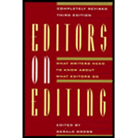 Editors on Editing