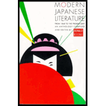Modern Japanese Literature From 1868 to the Present Day