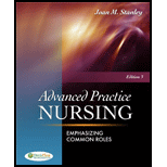 Advanced Practice Nursing: Emphasizing Common Roles