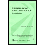 Summated Rating Scale Construction