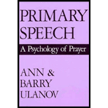 Primary Speech : A Psychology of Prayer
