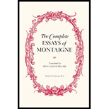 Complete Essays Of Montaigne