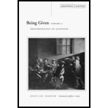 Being Given : Toward a Phenomenology of Givenness