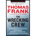 Wrecking Crew: How Conservatives Ruined Government, Enriched Themselves, and Beggared the Nation