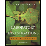 Laboratory Investigations for Biology