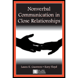 Nonverbal Comm. in Close Relationships