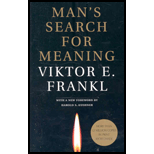 Man's Search for Meaning (Black)