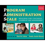 Program Administration Scale: Measuring Early Childhood Leadership and Management